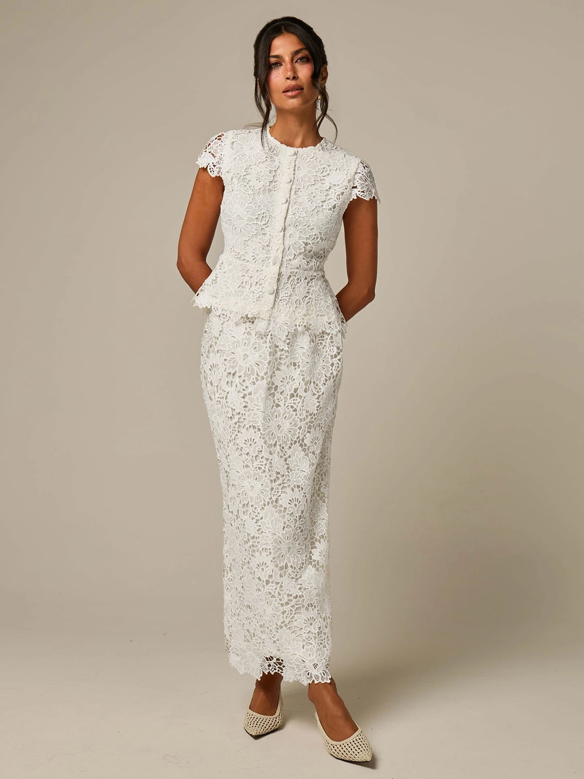 Vivienne Floral Lace Set