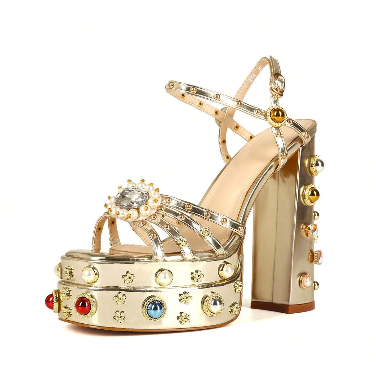 Celestial Charm Platform Heels