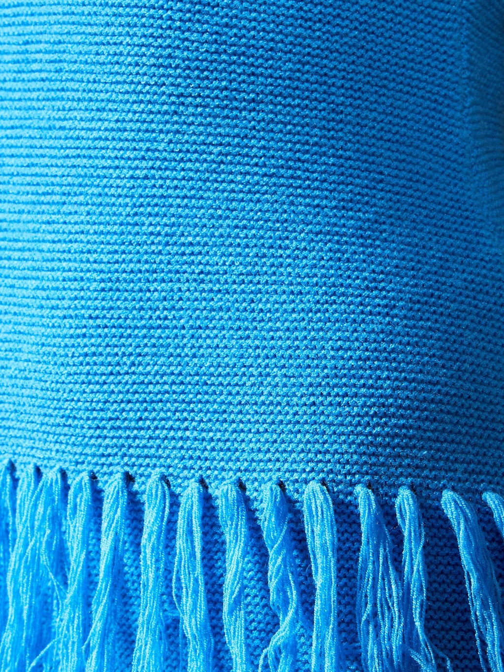 Blue Crush Fringe Mini Dress