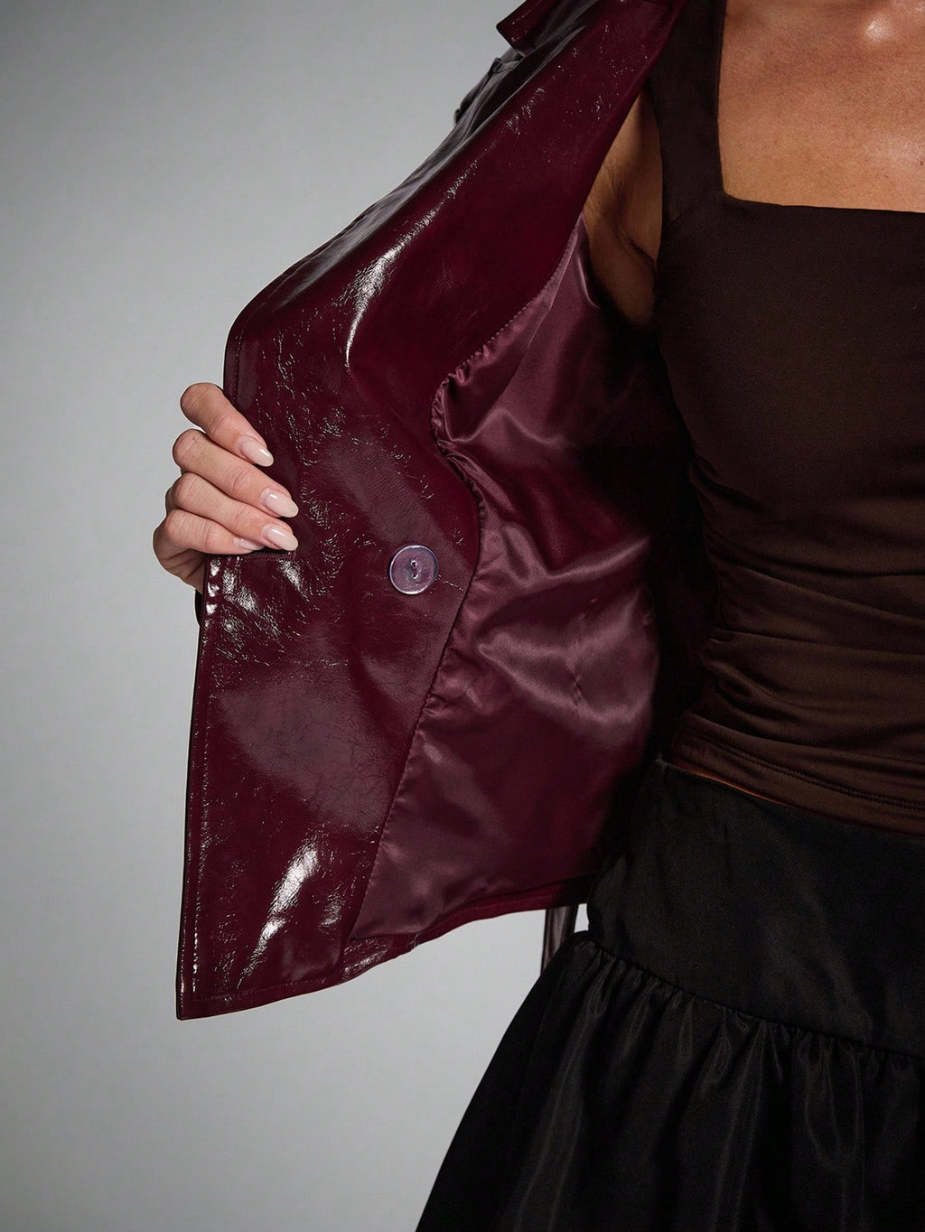 The Merlot Wrap Jacket