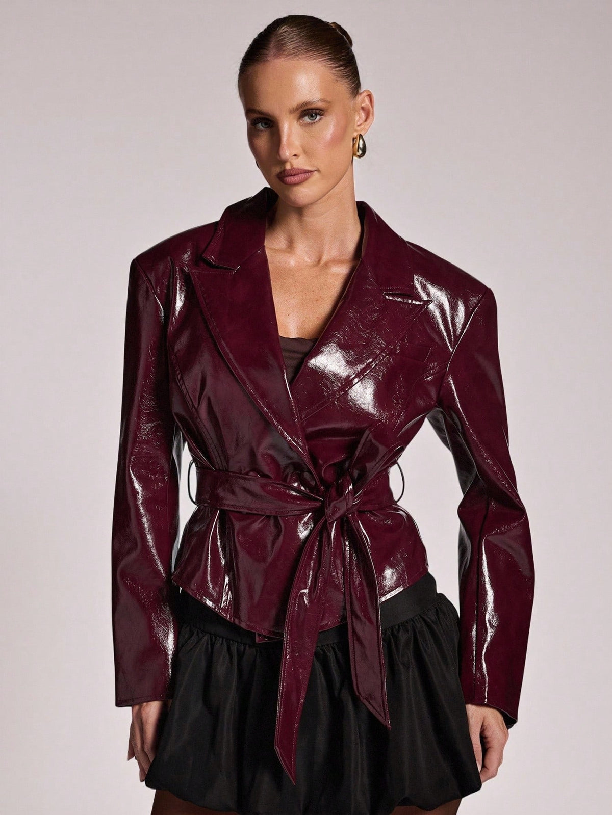 The Merlot Wrap Jacket