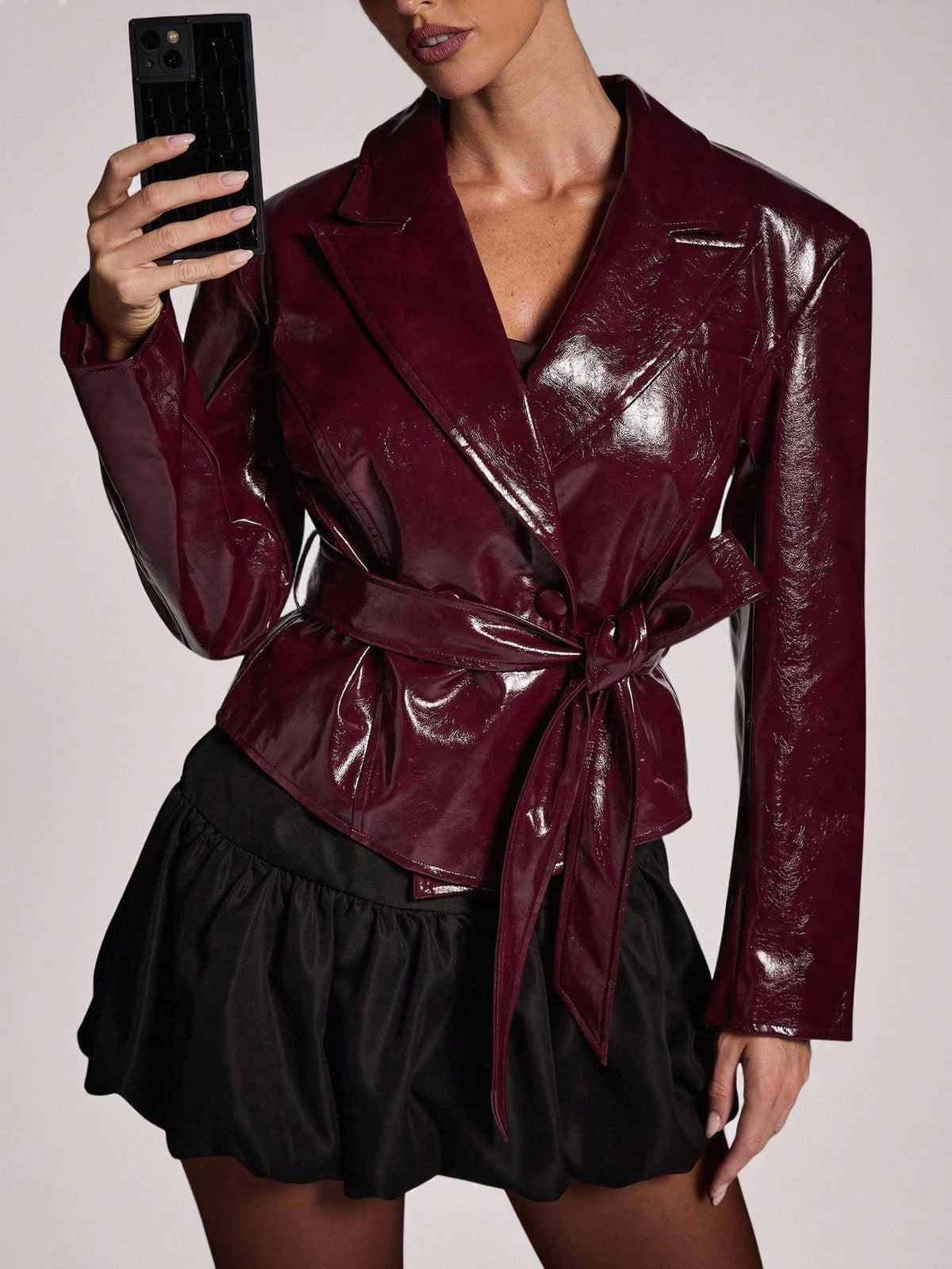 The Merlot Wrap Jacket
