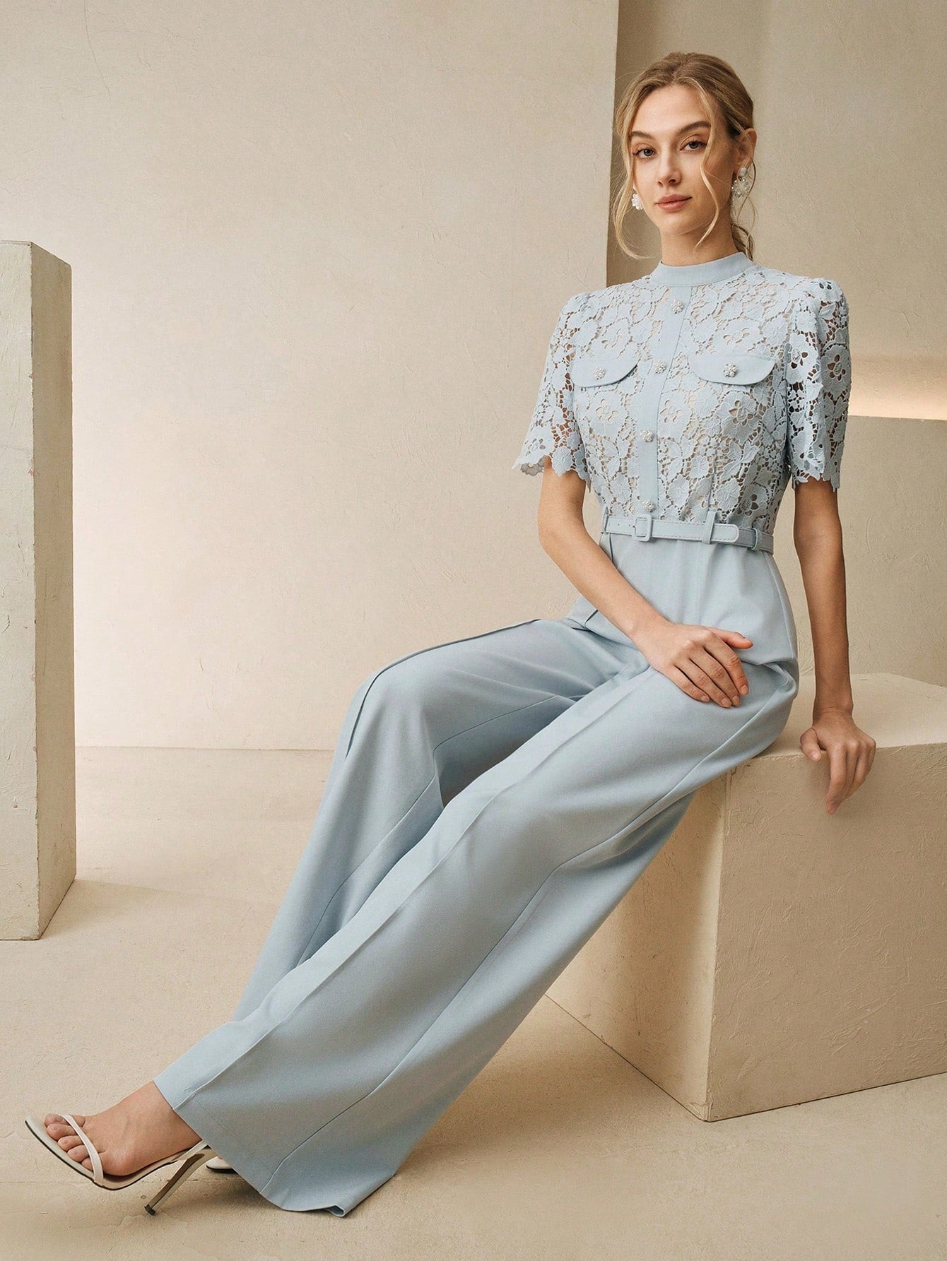 Marquise Lace Jumpsuit