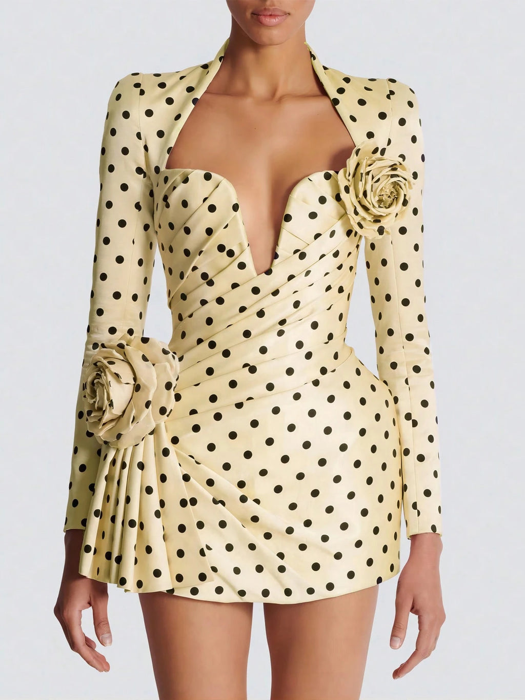 Mon Chéri Polka Rose Mini Dress