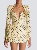 Mon Chéri Polka Rose Mini Dress