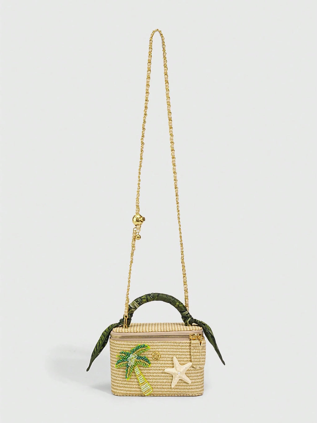 Palm Coast Raffia Bag