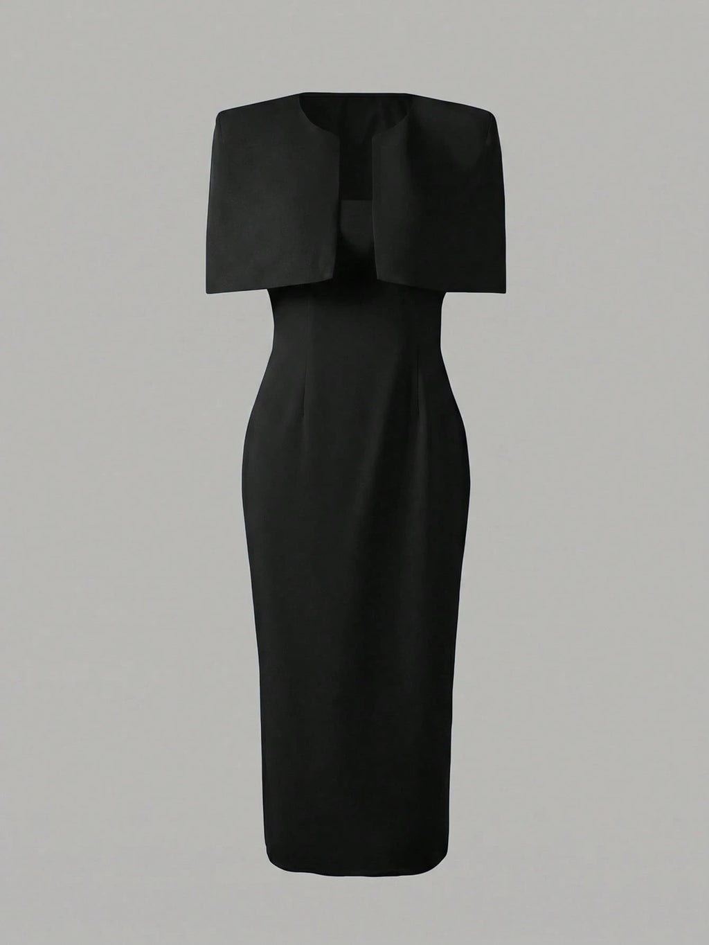 Juliette Cape Midi Dress