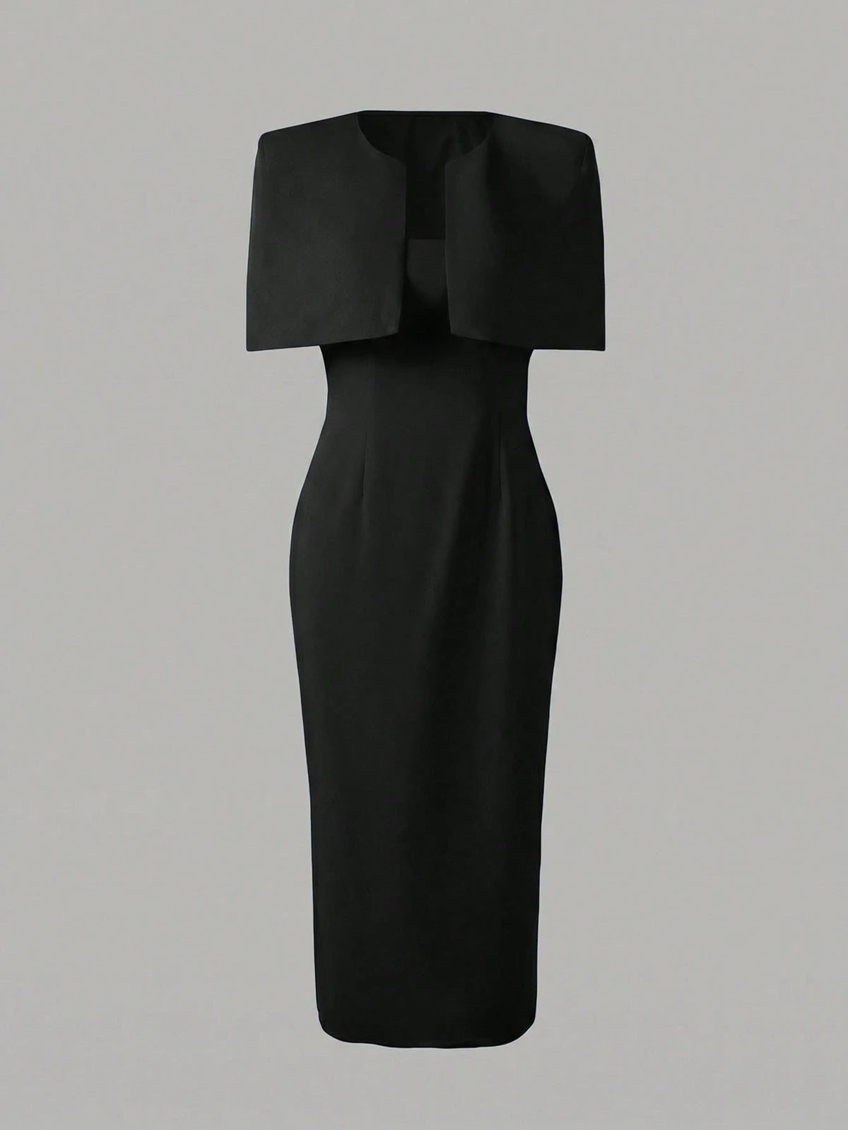 Juliette Cape Midi Dress