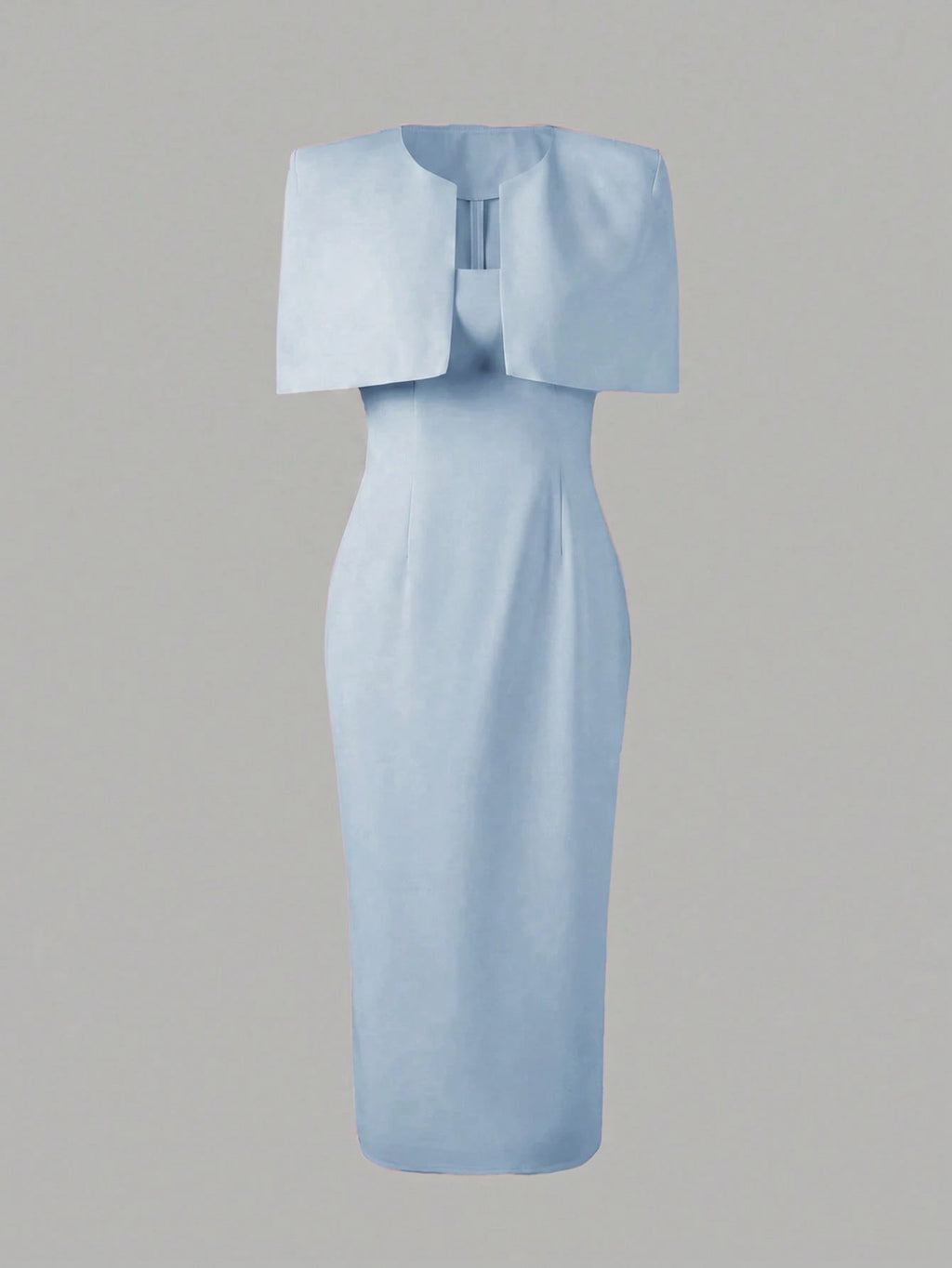 Juliette Cape Midi Dress