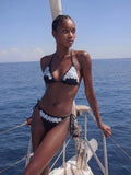 Luna Sequin Triangle Bikini