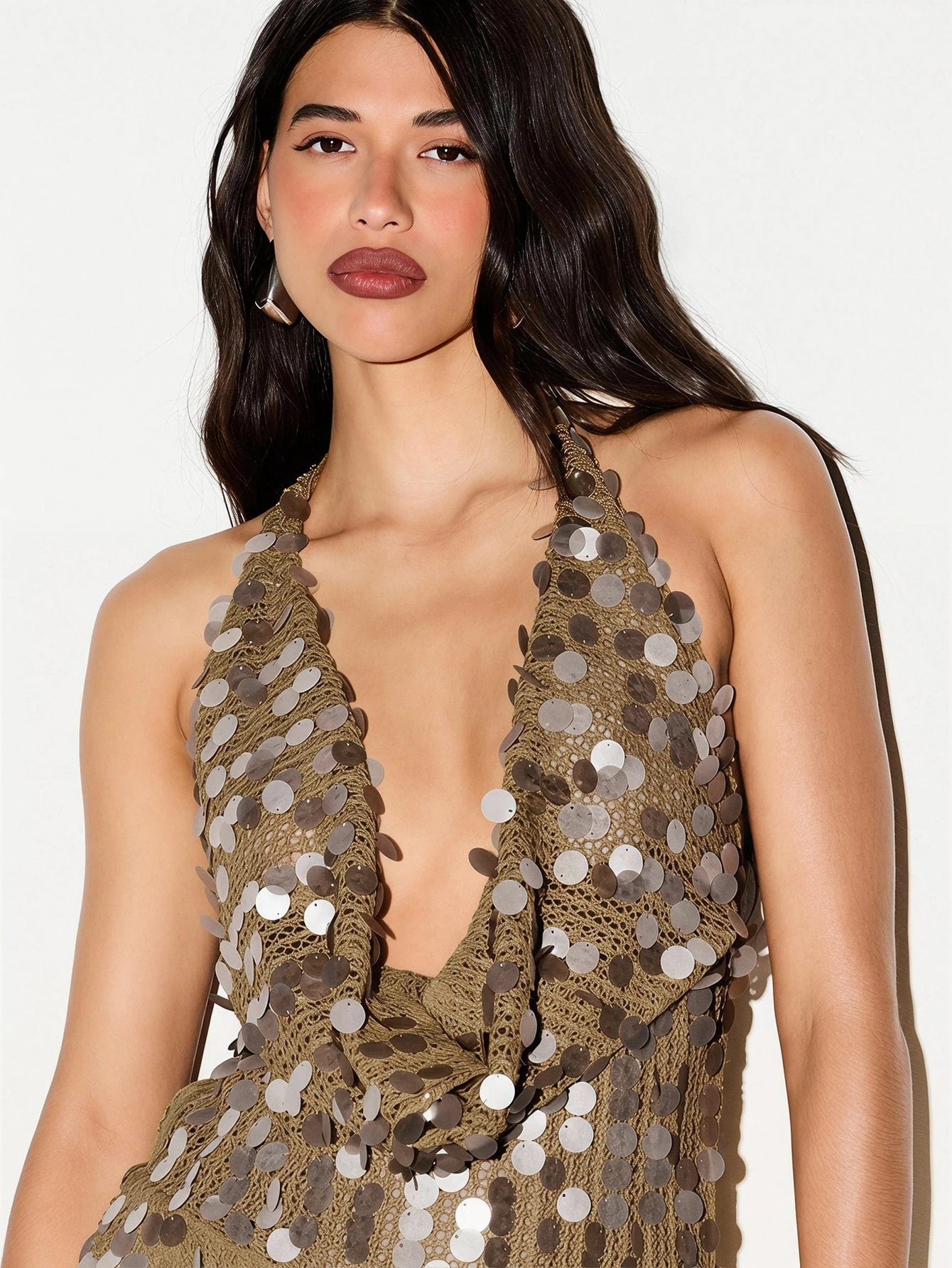 Opaline Sequin Mini Dress