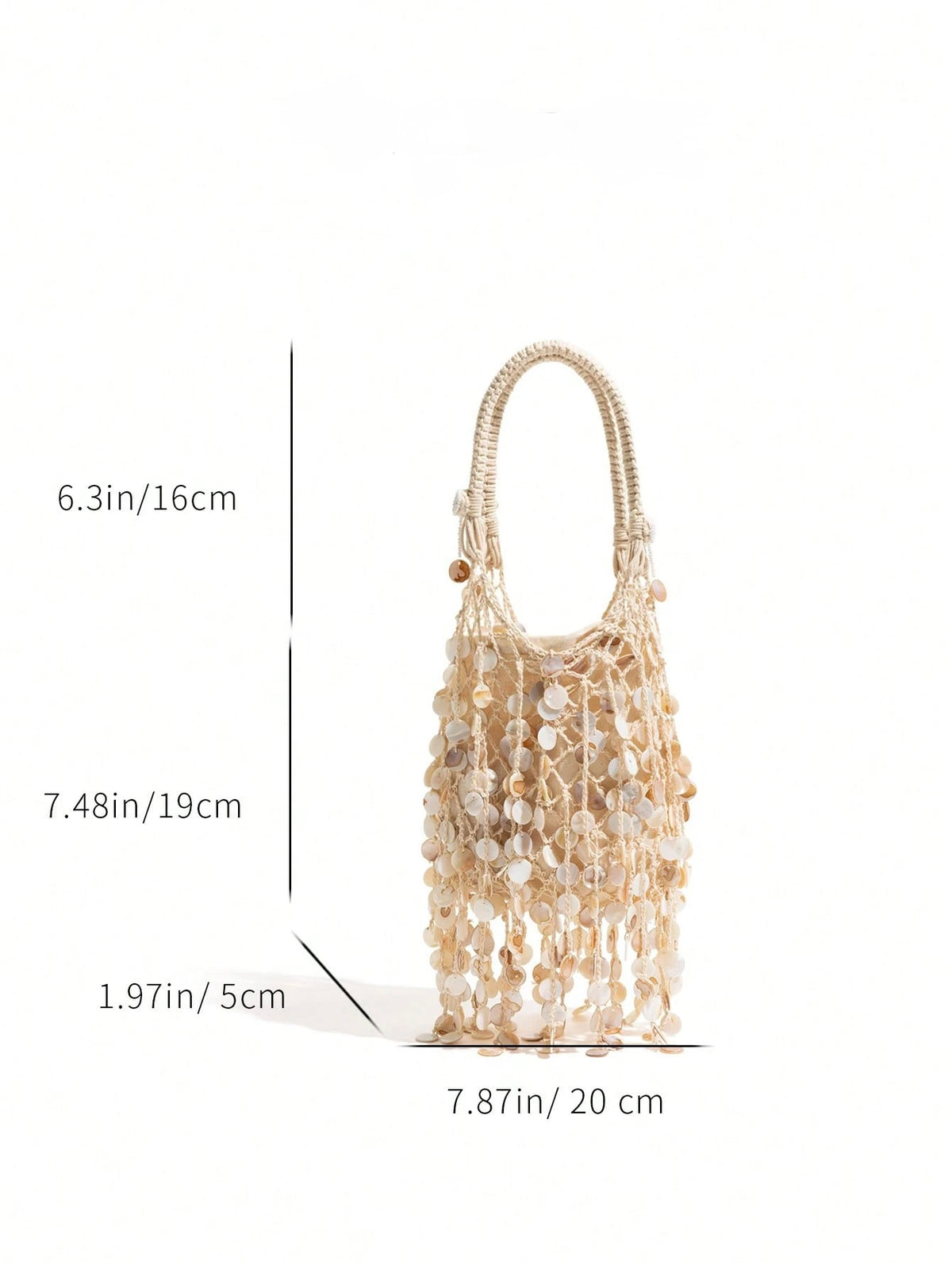 Shell Fringe Bag