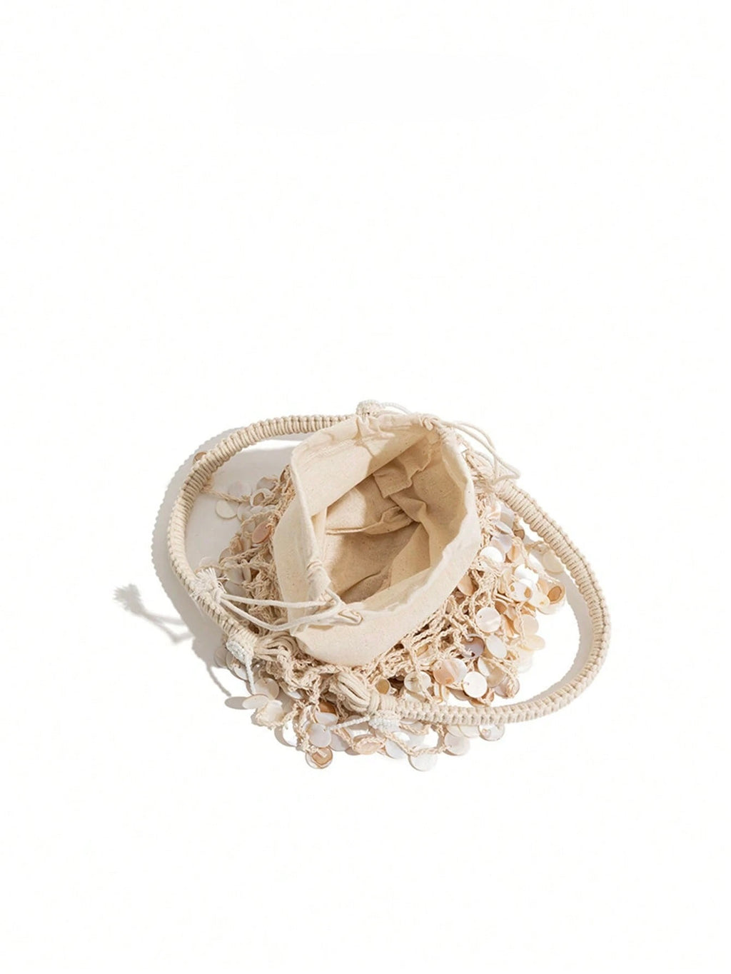 Shell Fringe Bag