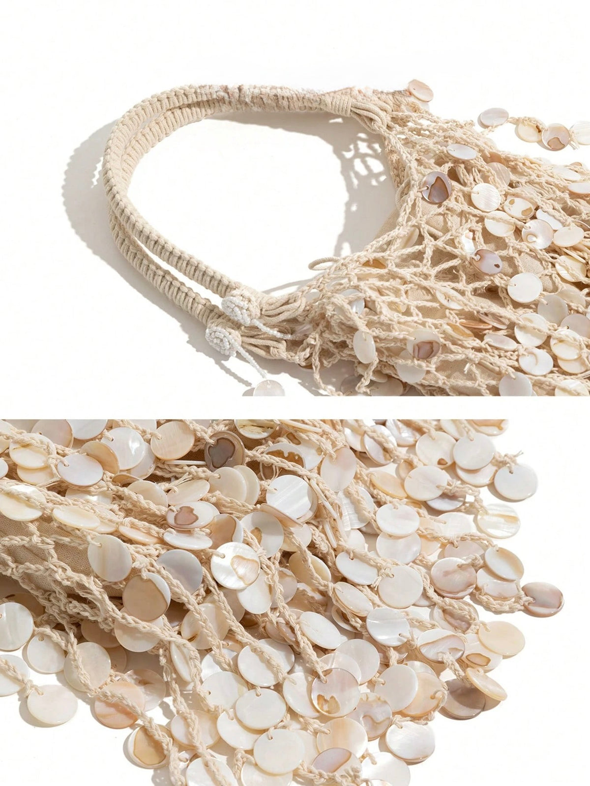 Shell Fringe Bag