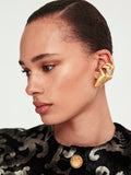 Golden Gesture Ear Cuff