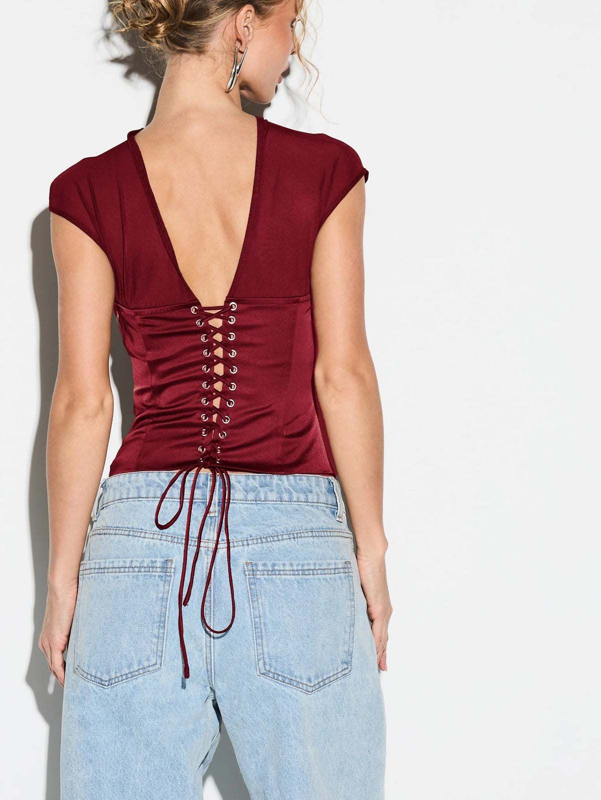 Luna Mesh Corset Top