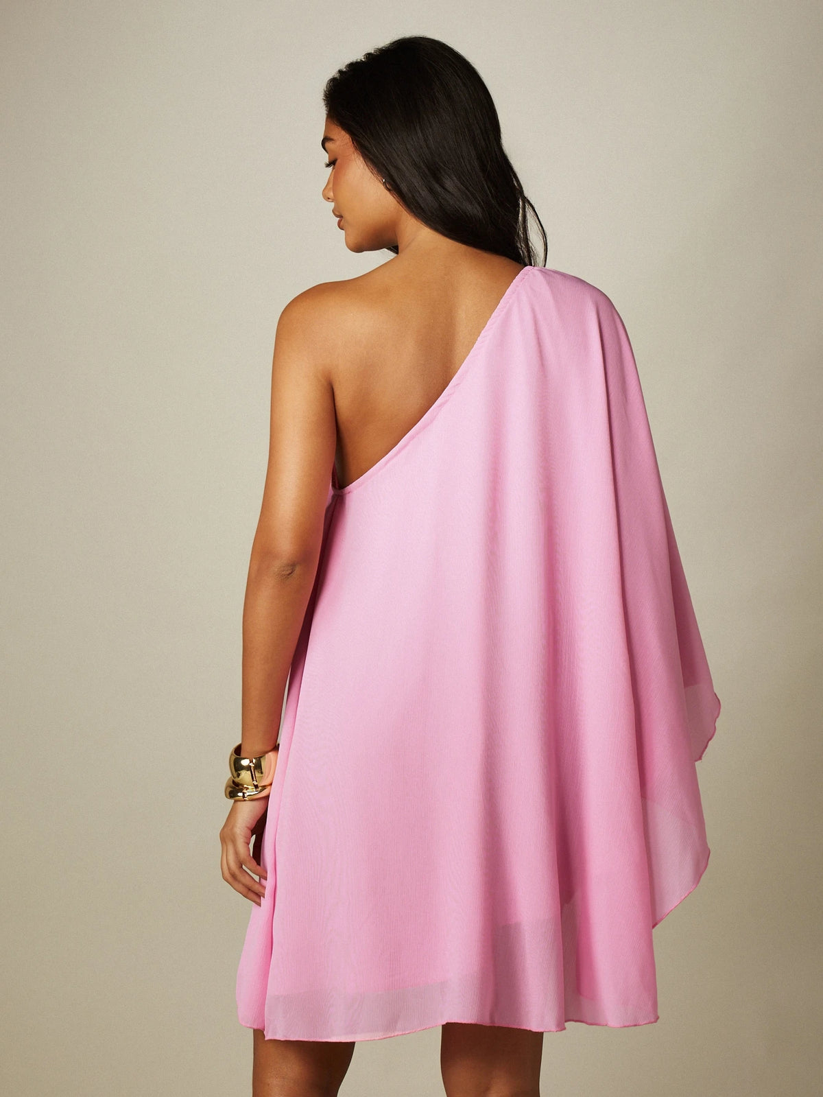 Rosélia One-Shoulder Dress