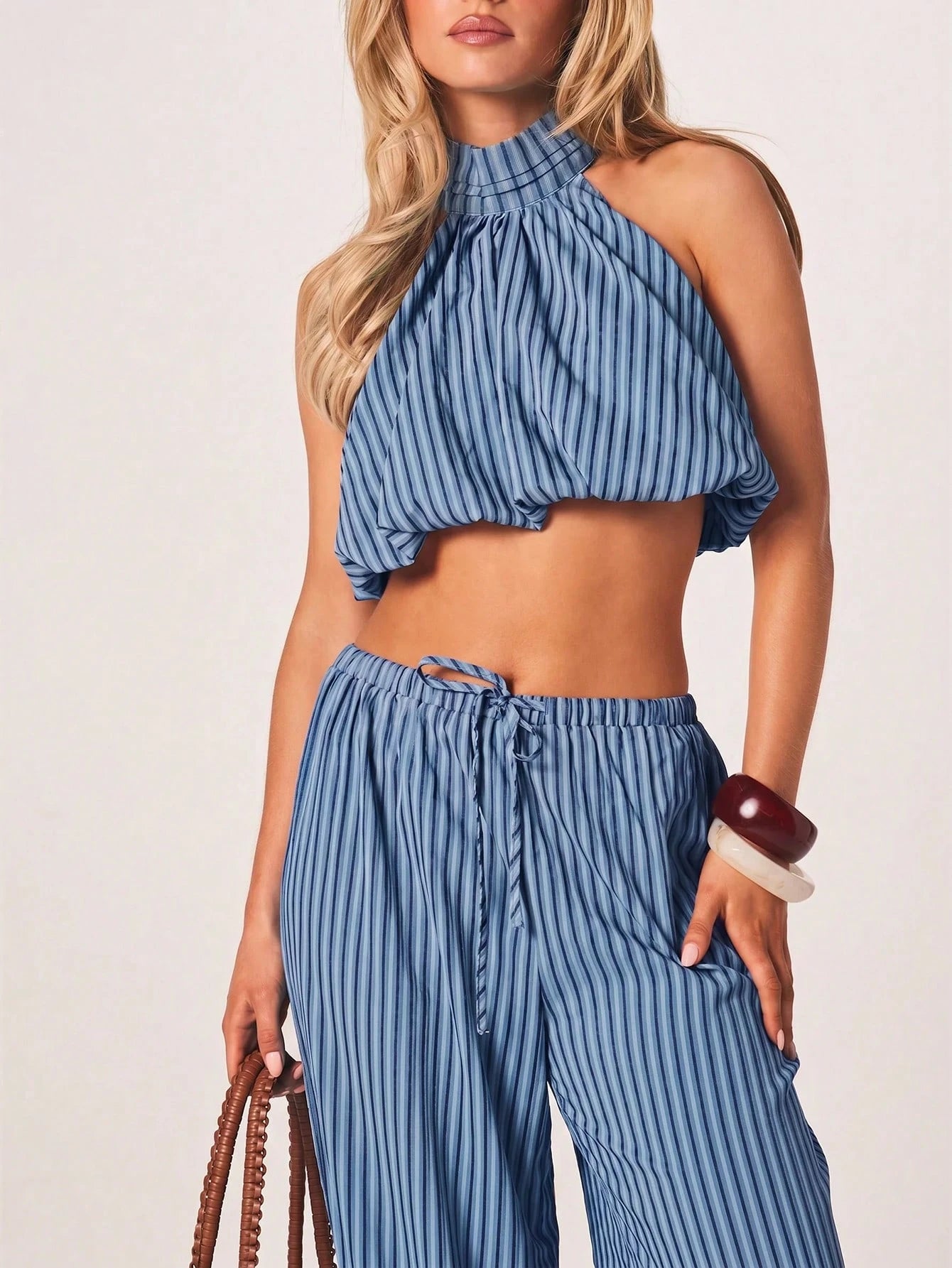 Coastal Pleat Co-Ord Set