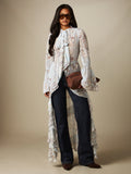 Isla Boho Tie-Neck Blouse