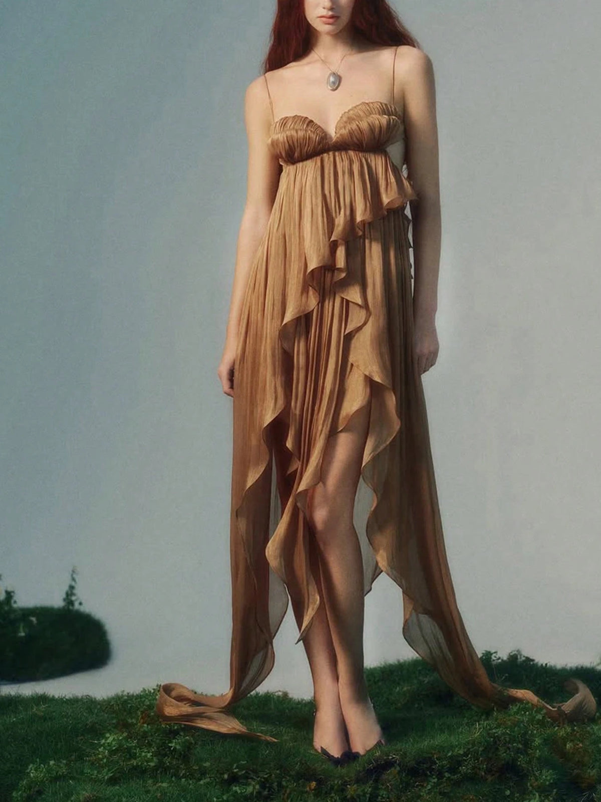 Ira Draped Gown