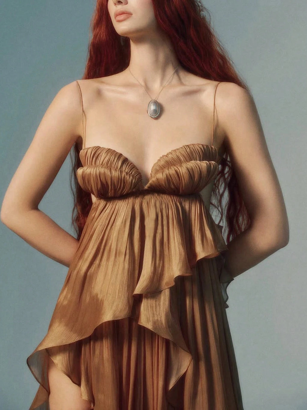 Ira Draped Gown