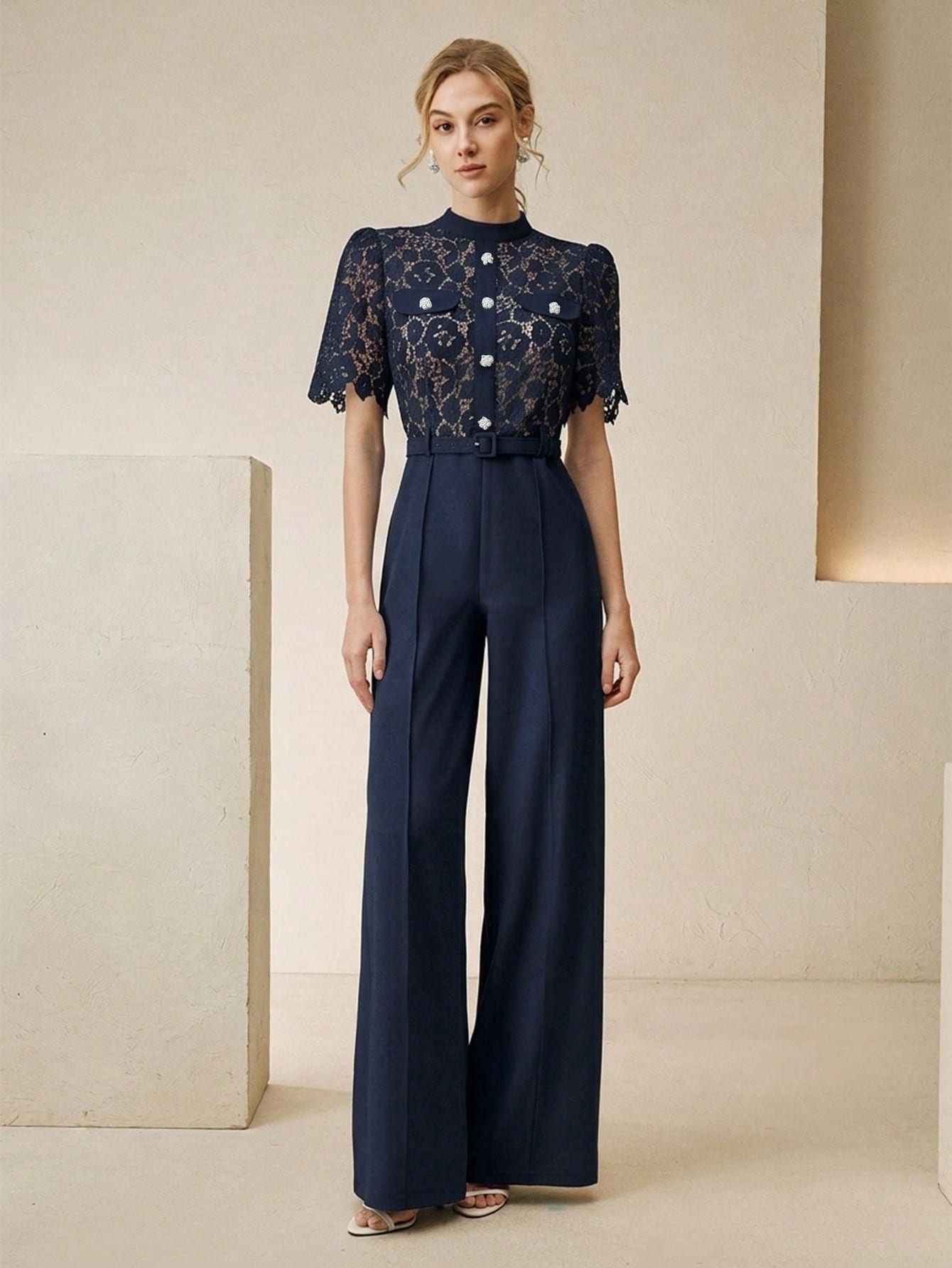 Marquise Lace Jumpsuit