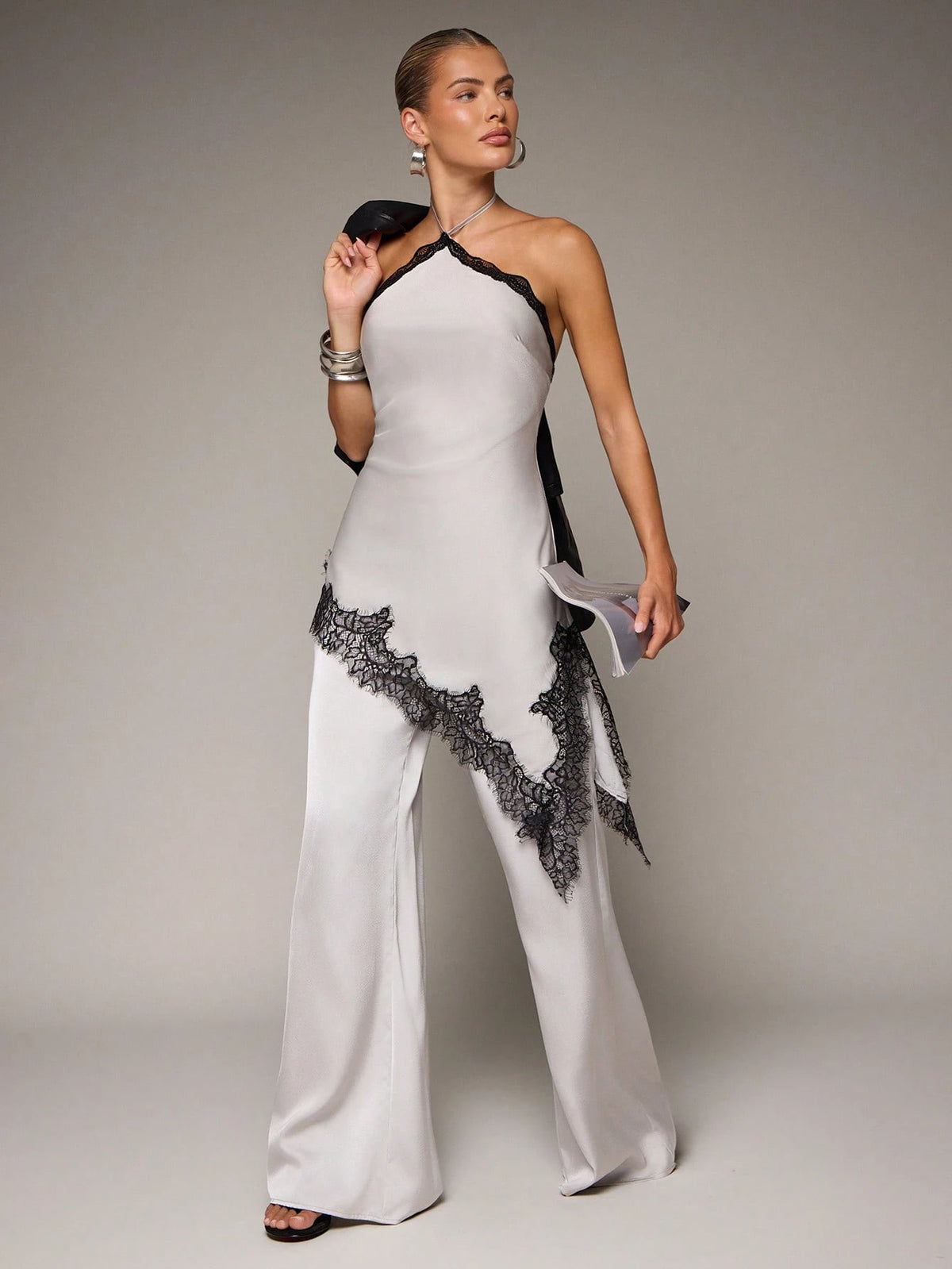Estelle Lace Sweep Set