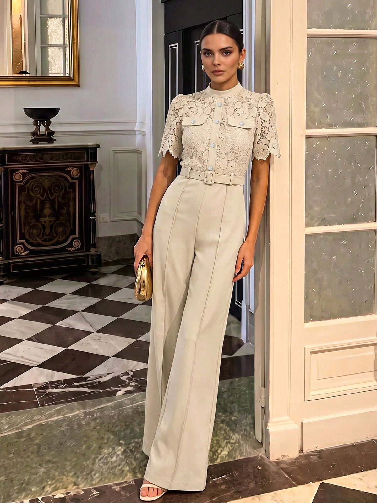 Marquise Lace Jumpsuit
