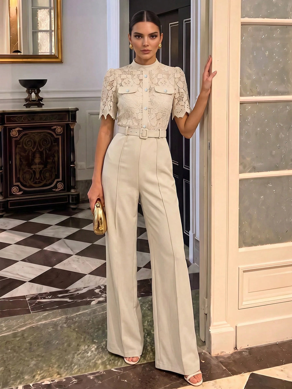 Marquise Lace Jumpsuit