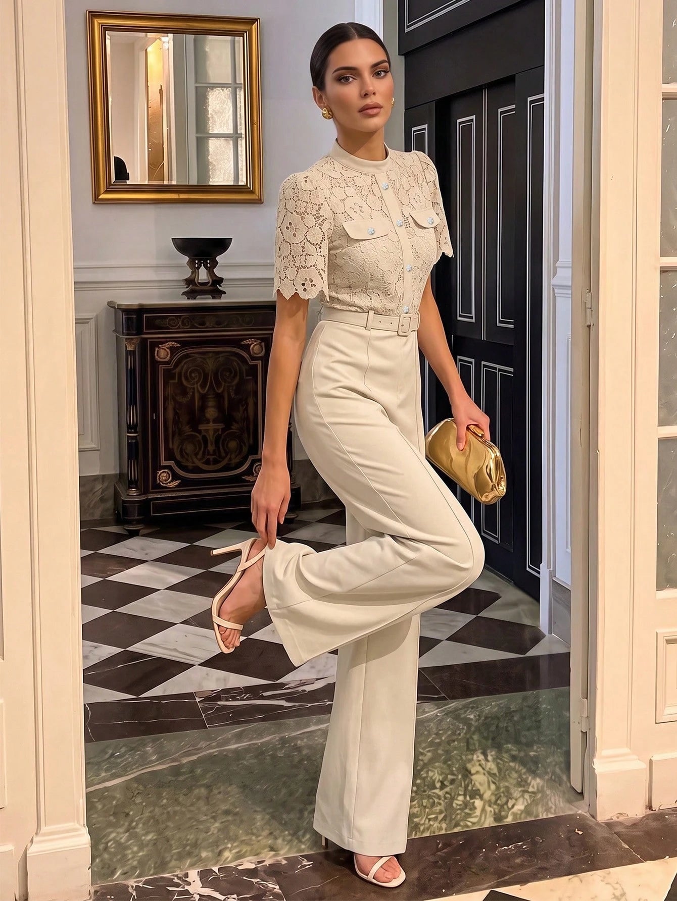 Marquise Lace Jumpsuit