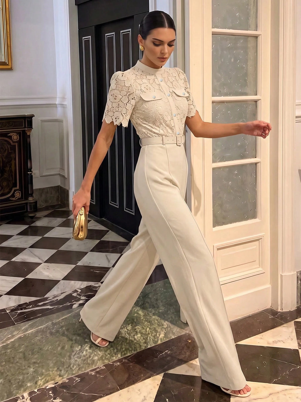 Marquise Lace Jumpsuit