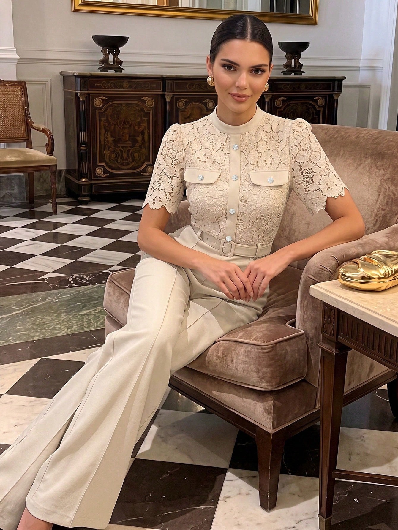 Marquise Lace Jumpsuit