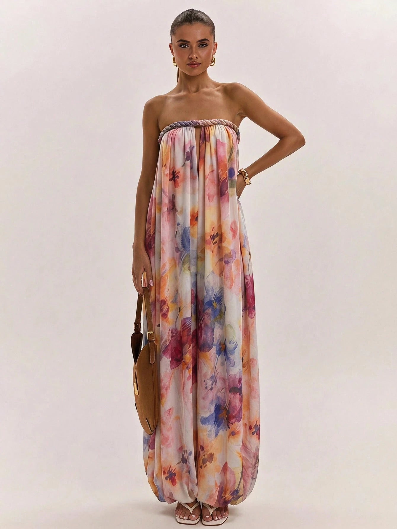 Aura Balloon Leg Jumpsuit