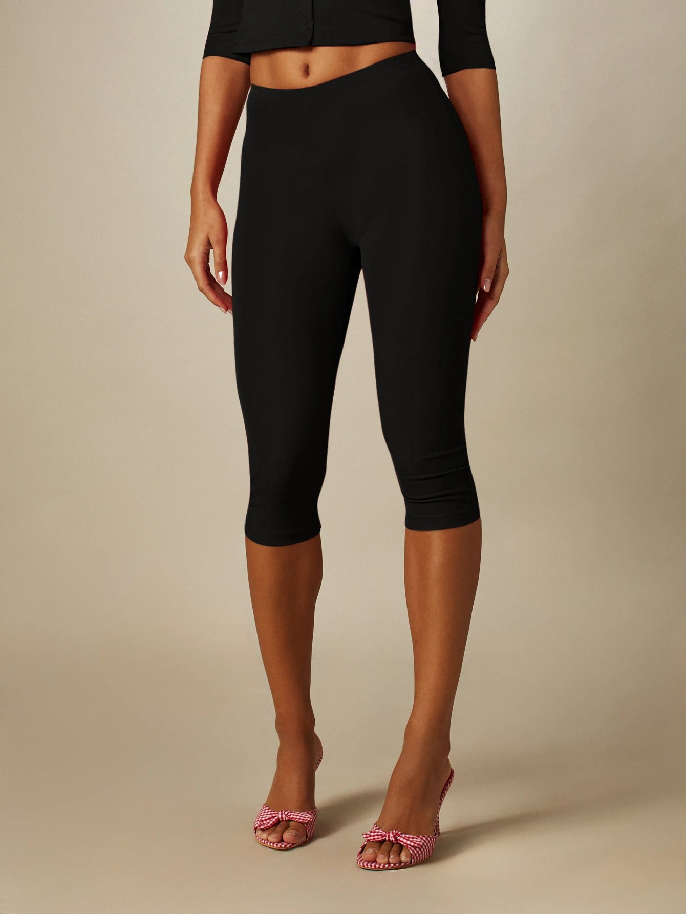 Luna Sculpt Capri Leggings & Cardigan Set