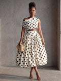 Bianca Polka Dot Set