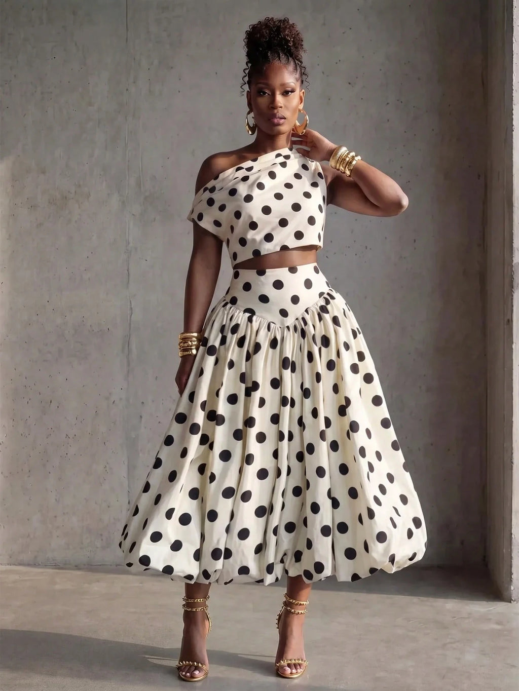 Bianca Polka Dot Set