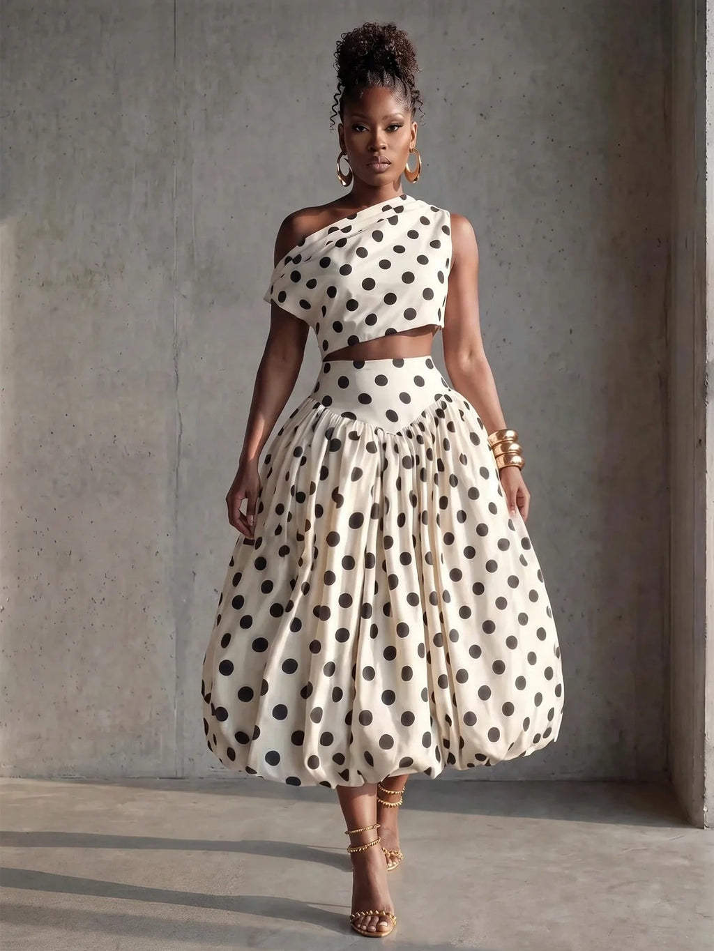 Bianca Polka Dot Set