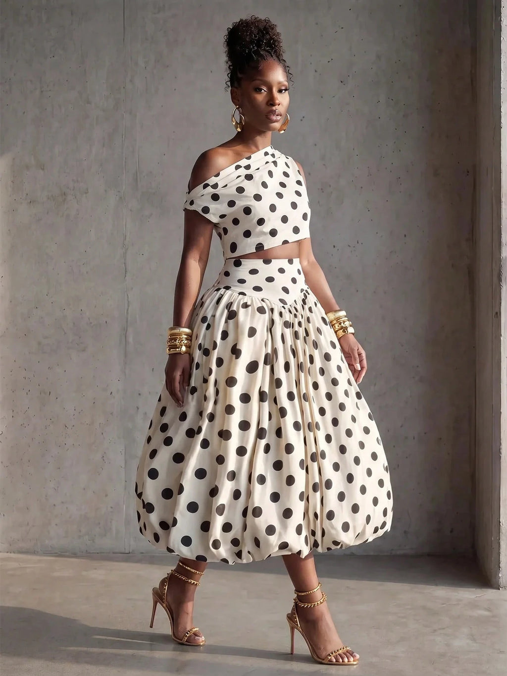 Bianca Polka Dot Set