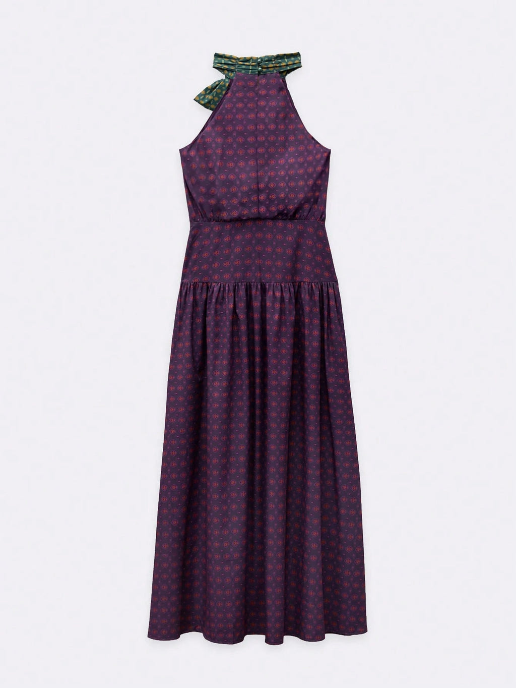 Livia Printed Bow Maxi