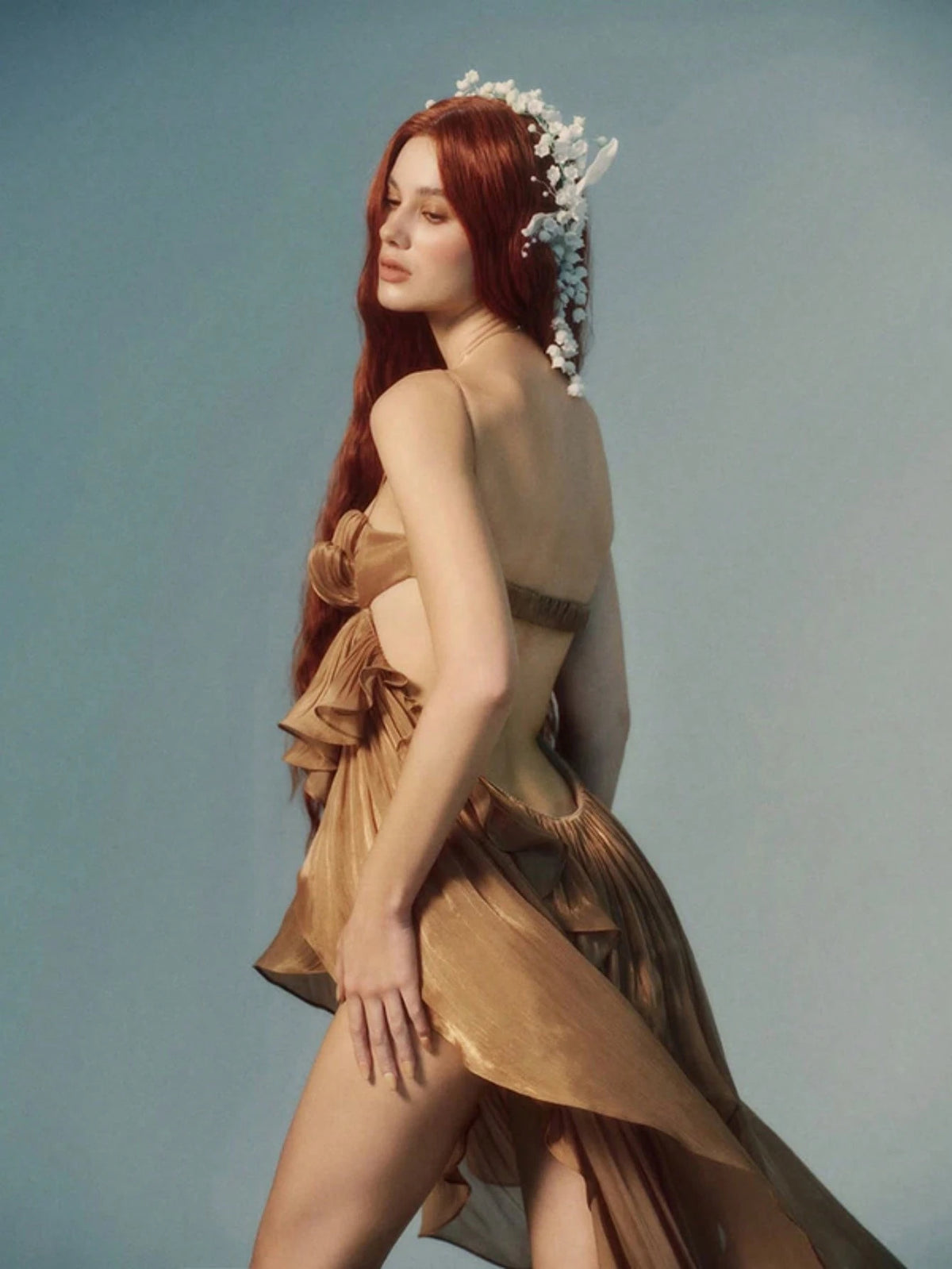 Ira Draped Gown