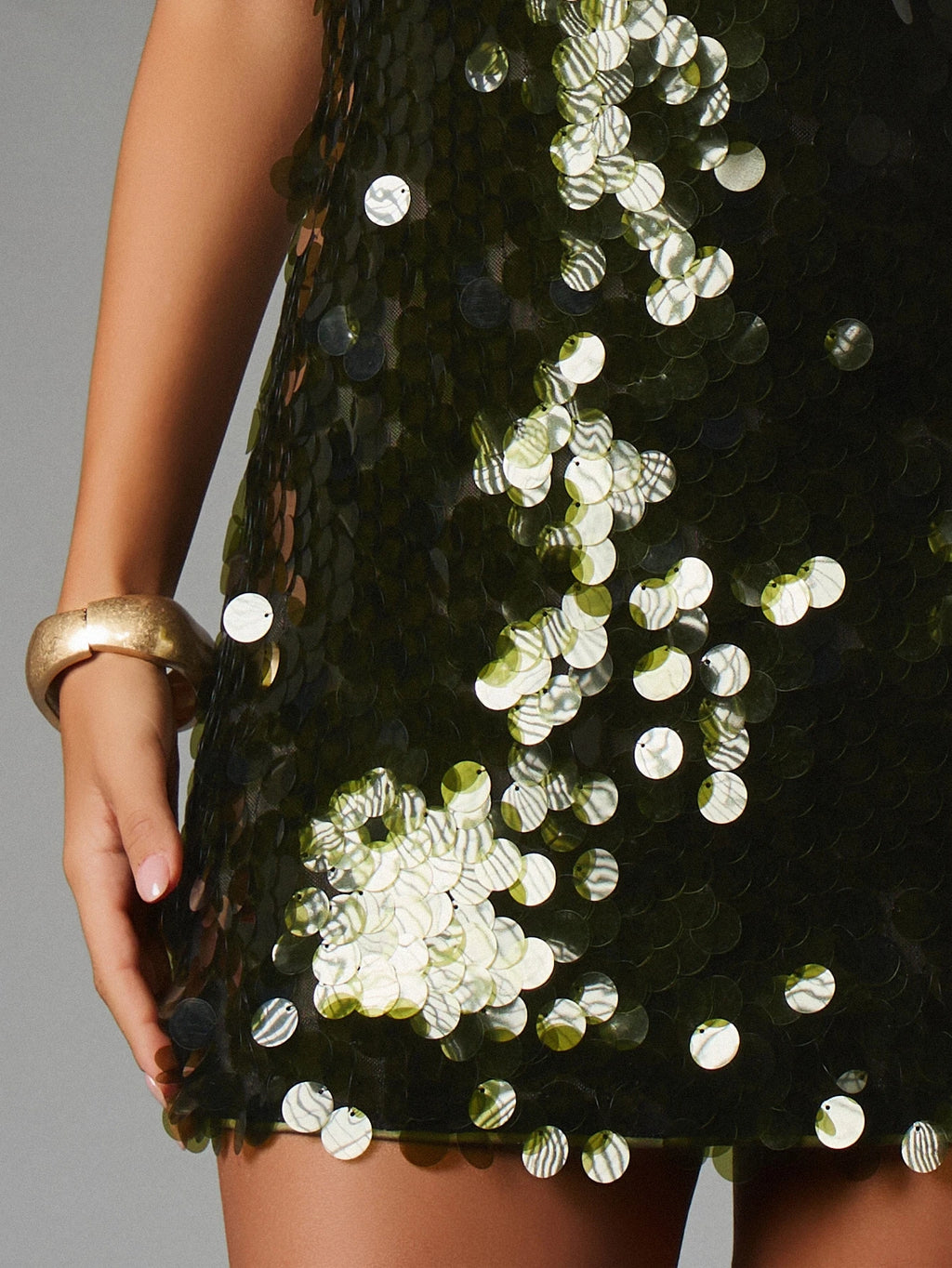 Olive Eclipse Dress