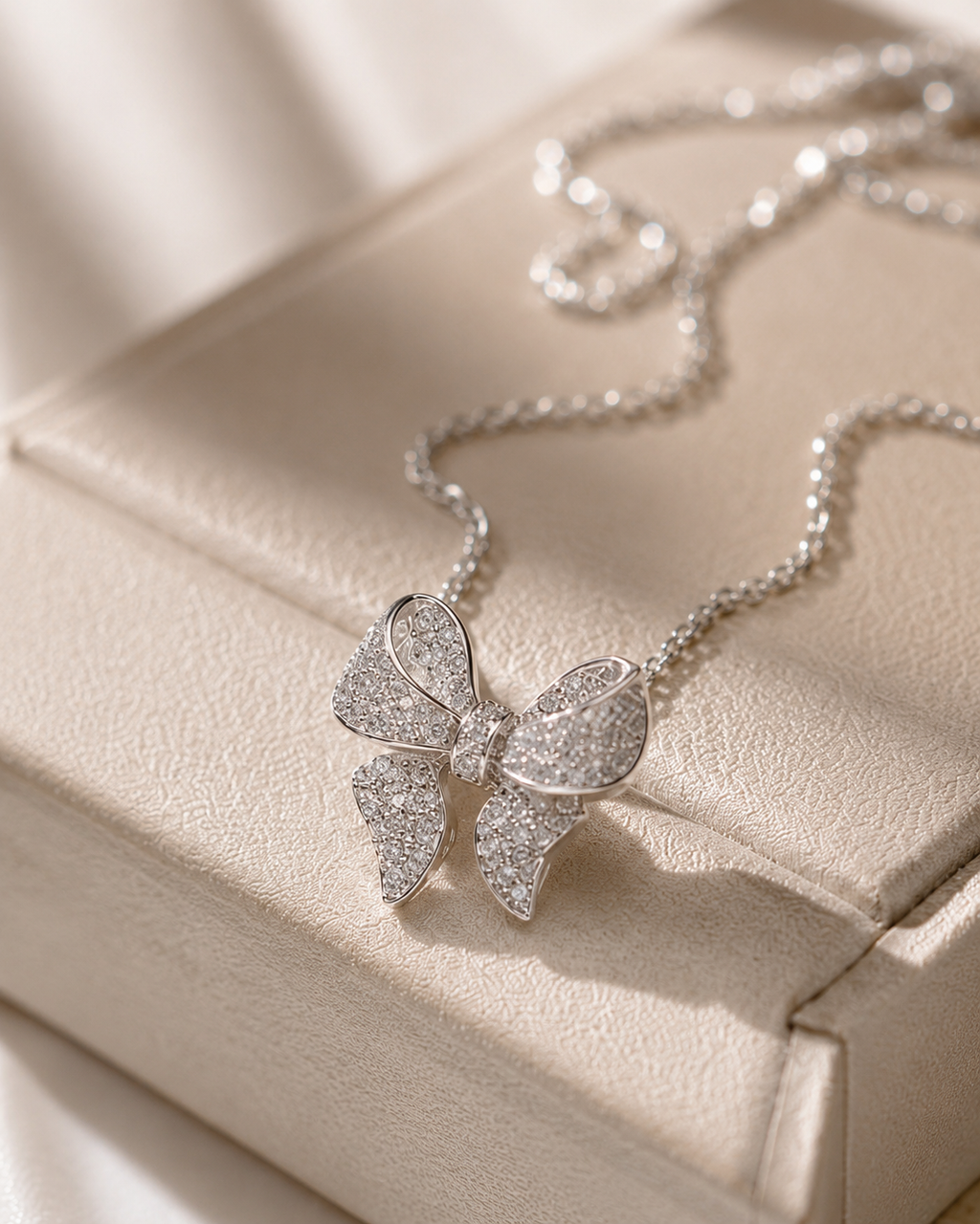 Celeste Bow Necklace