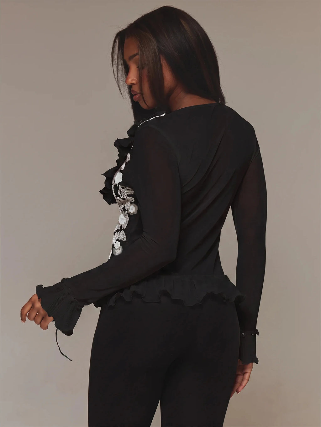 Fiora Secret Embellished Top