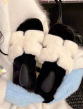 Plush H Cloud Slides