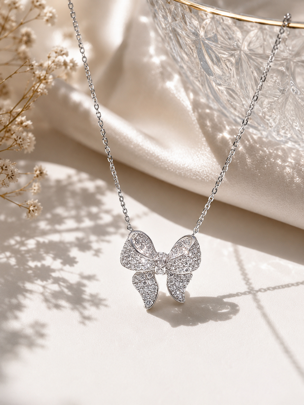 Celeste Bow Necklace