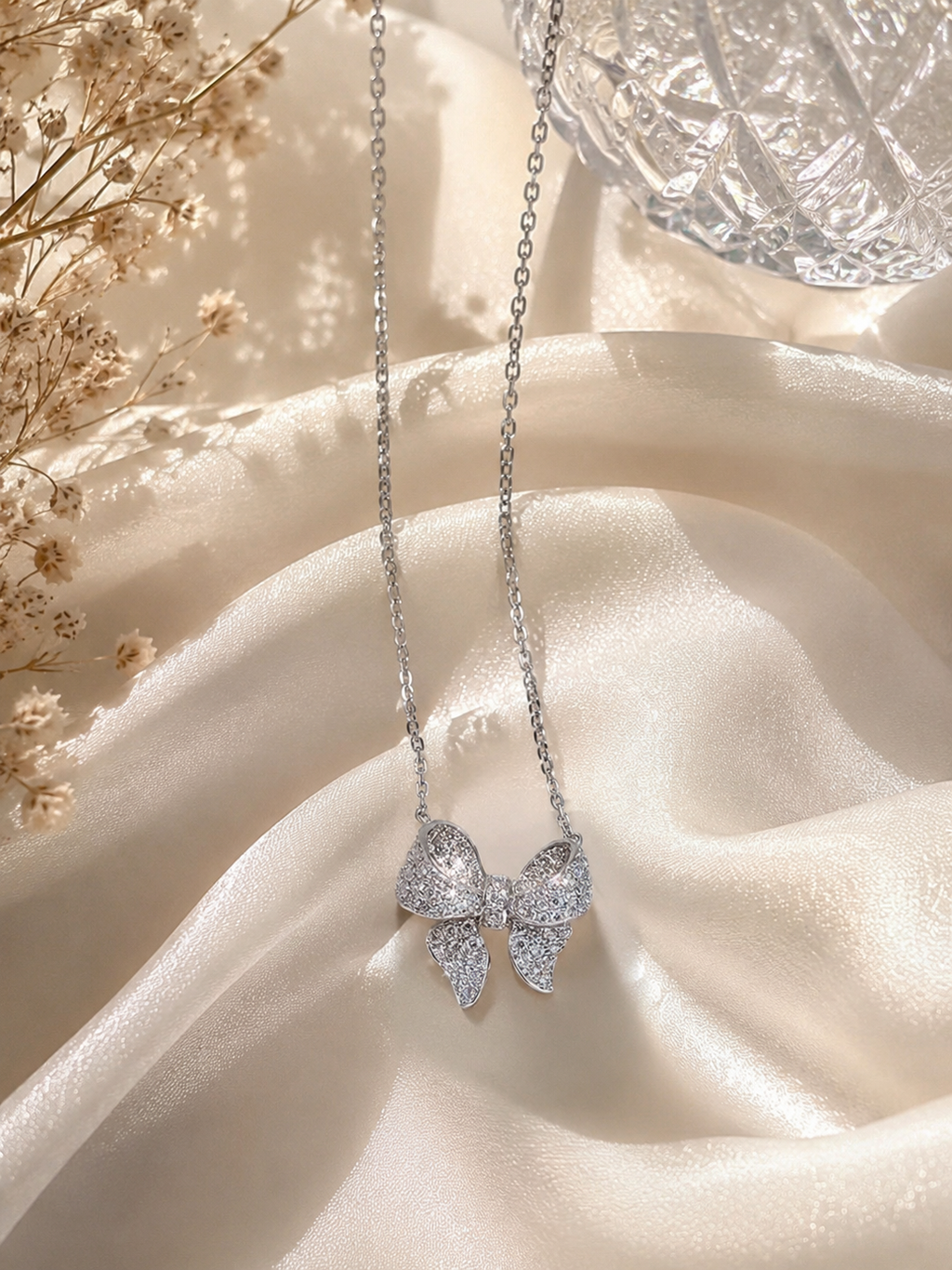 Celeste Bow Necklace