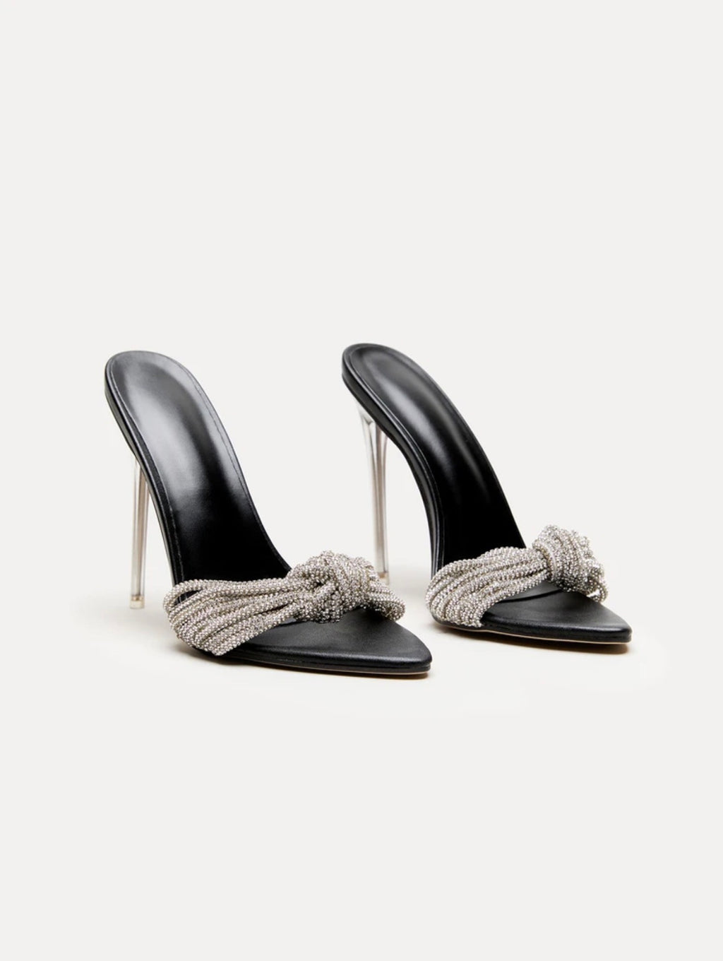Luna Crystal Knot Heels