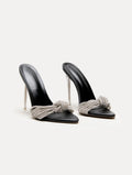 Luna Crystal Knot Heels