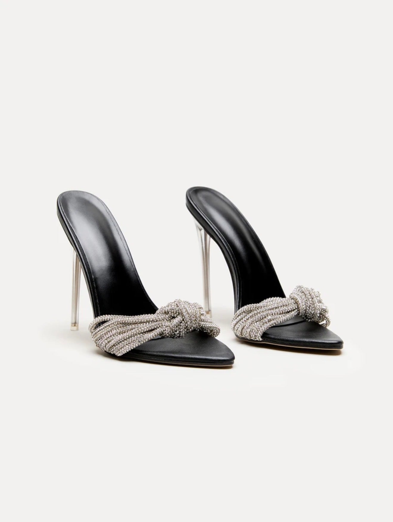 Luna Crystal Knot Heels