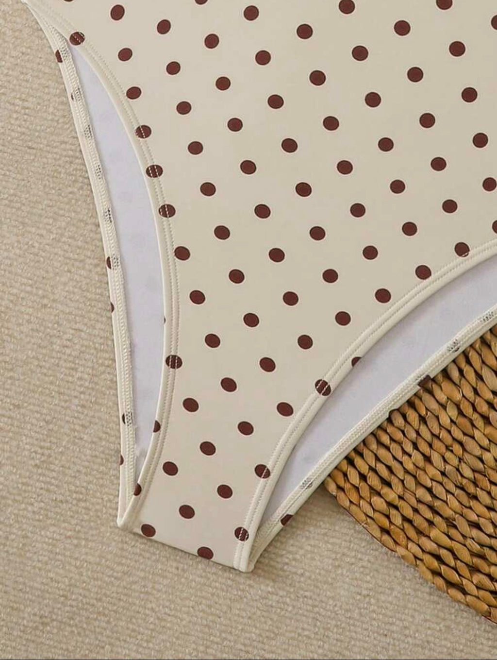Polka One-Piece Swimsuit